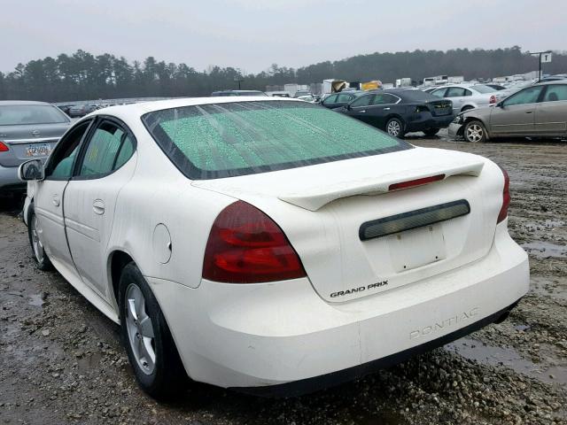 2G2WP582871220451 - 2007 PONTIAC GRAND PRIX WHITE photo 3