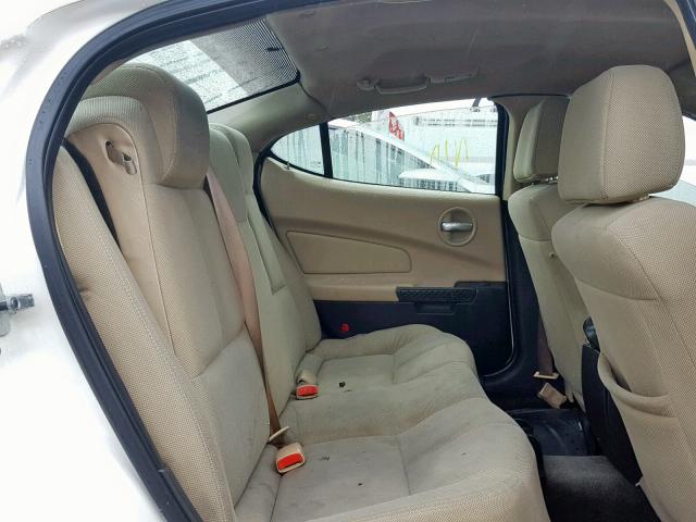 2G2WP582871220451 - 2007 PONTIAC GRAND PRIX WHITE photo 6