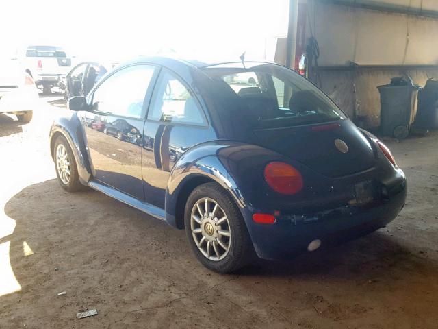 3VWCK31C34M416562 - 2004 VOLKSWAGEN NEW BEETLE Mavi foto 3