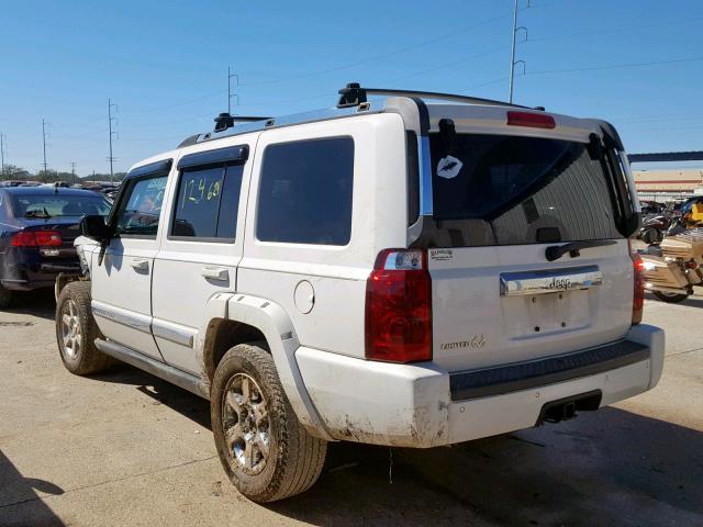1J8HH58N56C247832 - 2006 JEEP COMMANDER WHITE photo 3