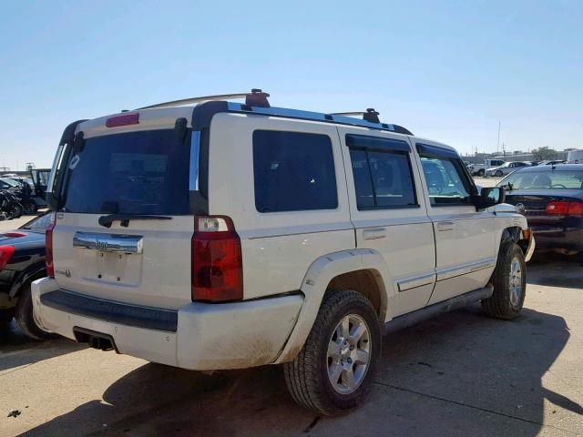 1J8HH58N56C247832 - 2006 JEEP COMMANDER WHITE photo 4