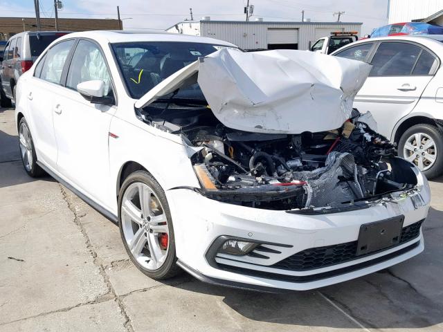 3VW4S7AJ4GM364034 - 2016 VOLKSWAGEN JETTA GLI WHITE photo 1