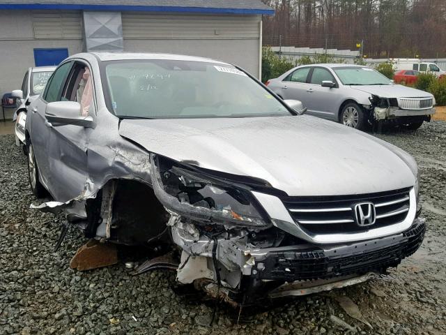 1HGCR2F84FA149897 - 2015 HONDA ACCORD EXL SILVER photo 1