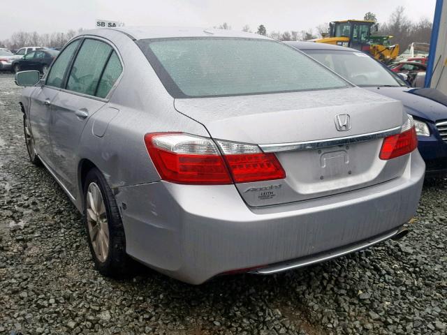 1HGCR2F84FA149897 - 2015 HONDA ACCORD EXL SILVER photo 3