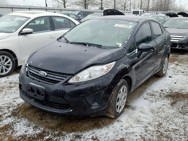 3FADP4AJ3DM149877 - 2013 FORD FIESTA S BLACK photo 2