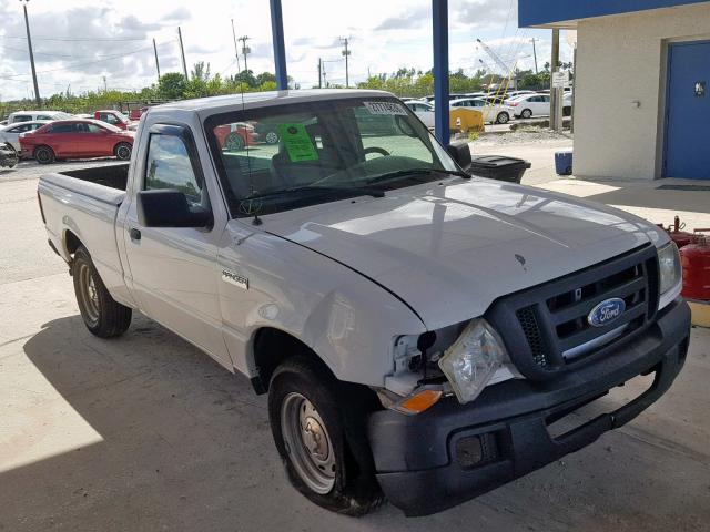 1FTYR10D56PA22822 - 2006 FORD RANGER WHITE photo 1