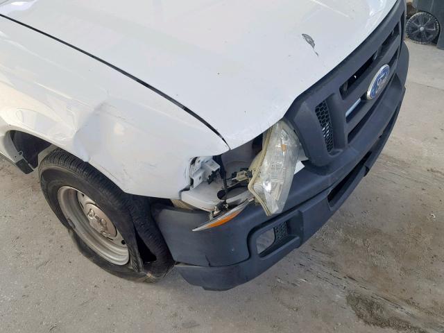 1FTYR10D56PA22822 - 2006 FORD RANGER WHITE photo 9