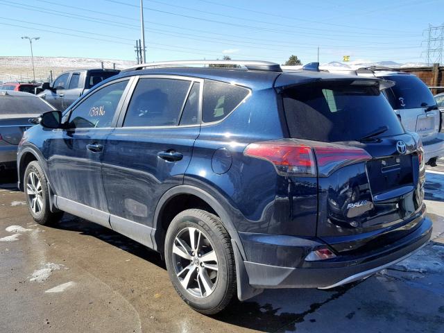 JTMRFREV8JJ181536 - 2018 TOYOTA RAV4 ADVEN BLUE photo 3