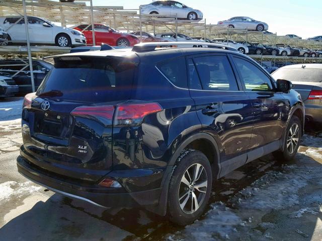 JTMRFREV8JJ181536 - 2018 TOYOTA RAV4 ADVEN BLUE photo 4