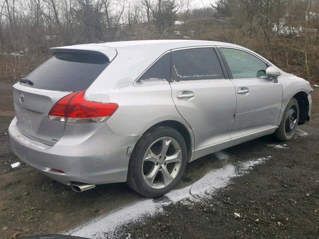 4T3BK11A59U008930 - 2009 TOYOTA VENZA BASE SILVER photo 4