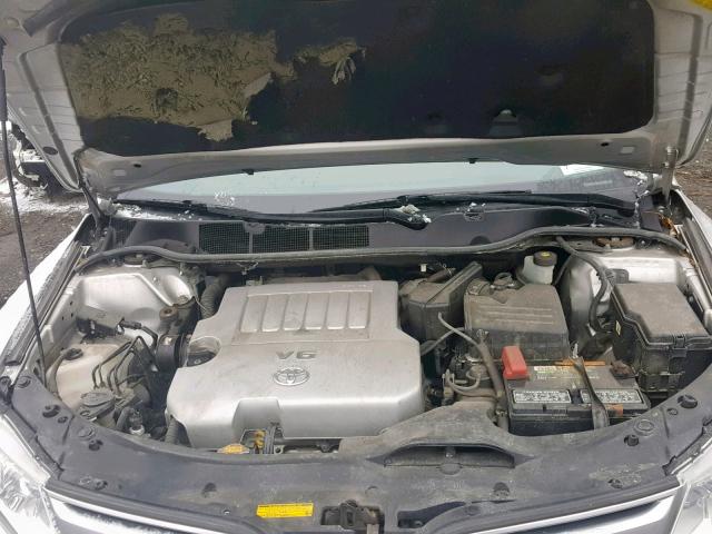 4T3BK11A59U008930 - 2009 TOYOTA VENZA BASE SILVER photo 7