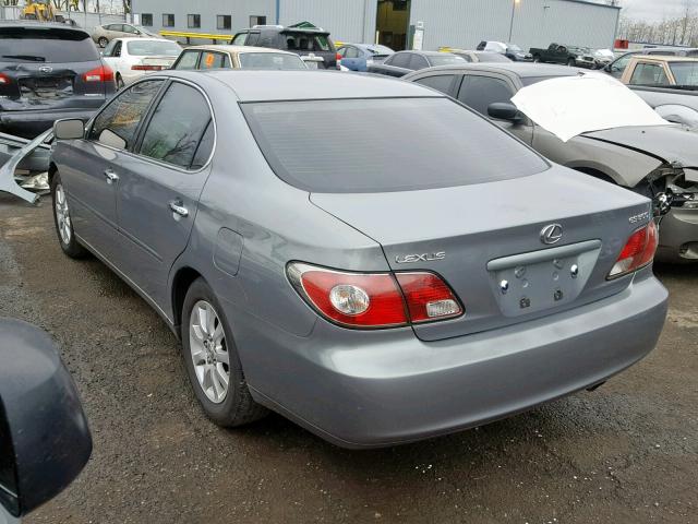 JTHBF30G830089082 - 2003 LEXUS ES 300 GRAY photo 3