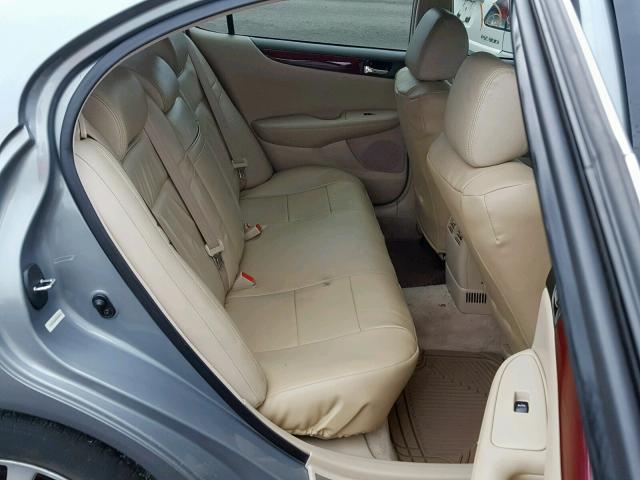 JTHBF30G830089082 - 2003 LEXUS ES 300 GRAY photo 6