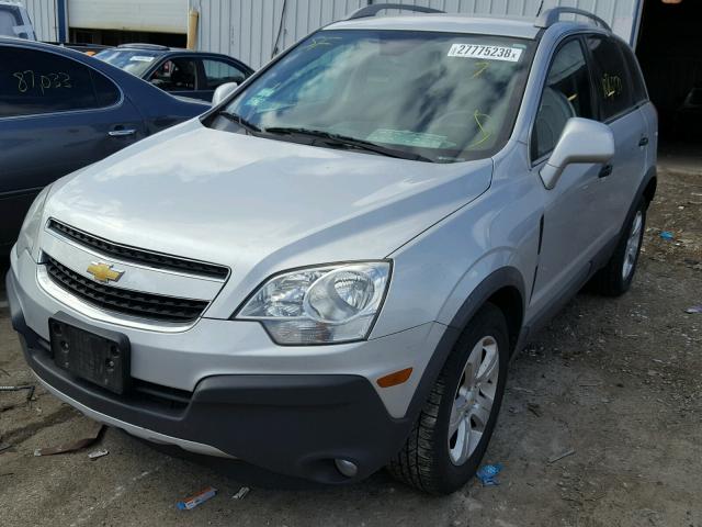 3GNAL2EK9DS594319 - 2013 CHEVROLET CAPTIVA LS SILVER photo 2