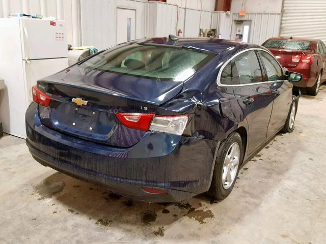 1G1ZB5ST5GF314295 - 2016 CHEVROLET MALIBU LS BLUE photo 4