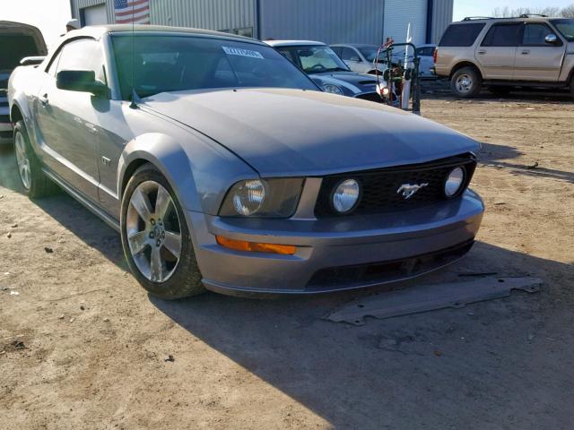 1ZVFT85H665122773 - 2006 FORD MUSTANG GT GRAY photo 1