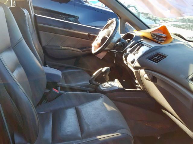 2HGFA16928H306709 - 2008 HONDA CIVIC EXL GRAY photo 5