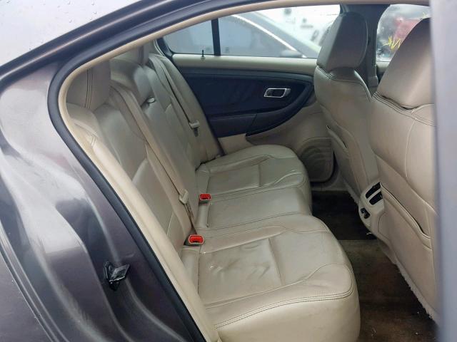 1FAHP2HW5CG135883 - 2012 FORD TAURUS SEL GRAY photo 6