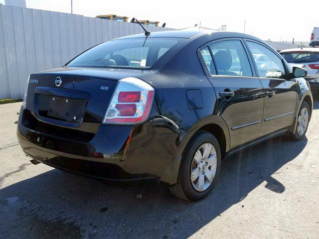 3N1AB61E69L670988 - 2009 NISSAN SENTRA 2.0 BLACK photo 4