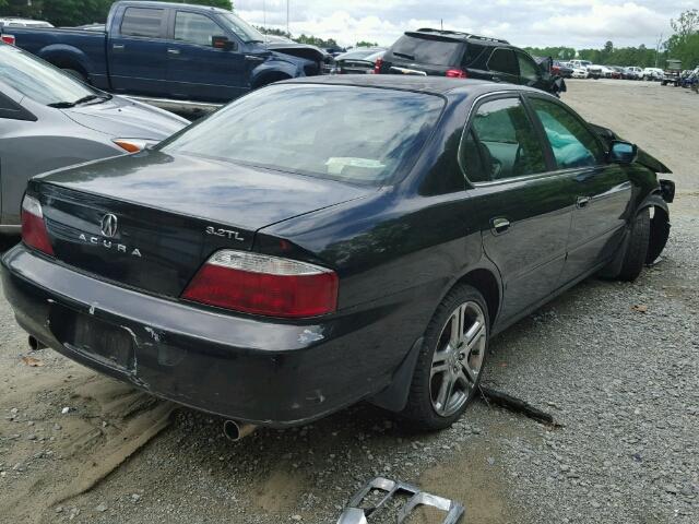 19UUA56612A019484 - 2002 ACURA 3.2TL BLACK photo 4