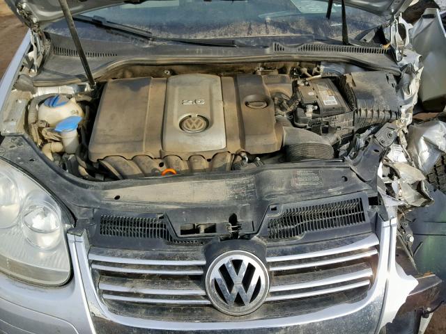 3VWSF71K06M786563 - 2006 VOLKSWAGEN JETTA 2.5 SILVER photo 7