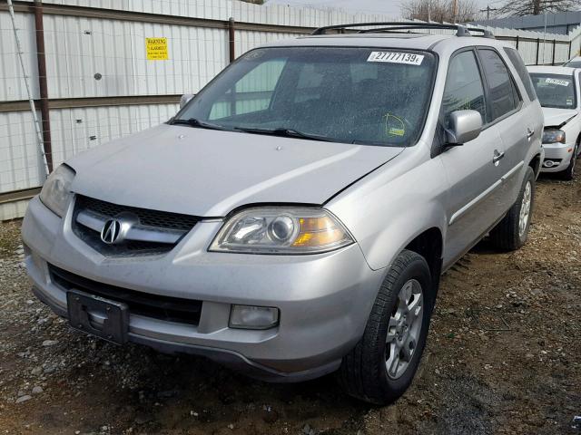 2HNYD18686H501898 - 2006 ACURA MDX TOURIN SILVER photo 2