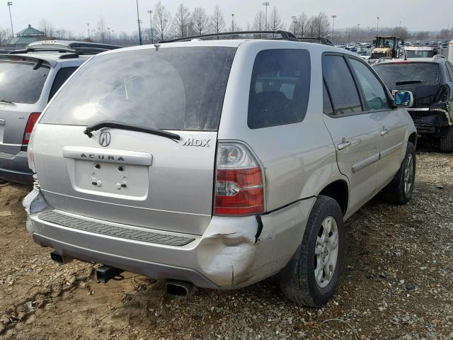 2HNYD18686H501898 - 2006 ACURA MDX TOURIN SILVER photo 4