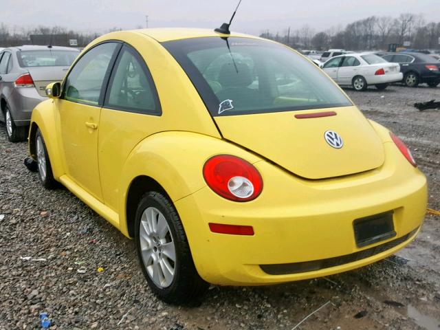 3VWPW31C39M517503 - 2009 VOLKSWAGEN NEW BEETLE Ақ фото 3