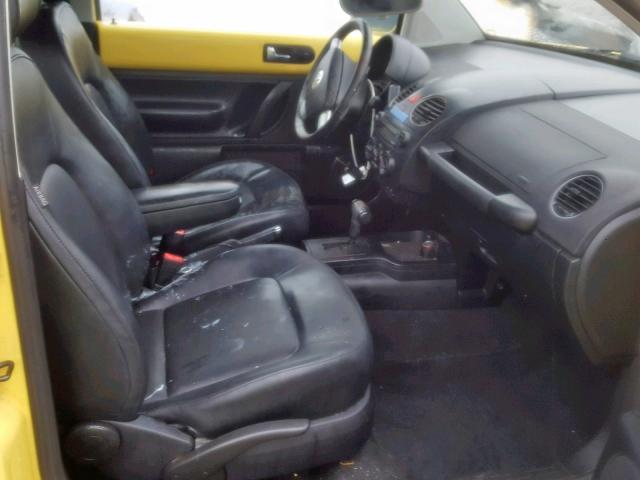 3VWPW31C39M517503 - 2009 VOLKSWAGEN NEW BEETLE Ақ фото 5