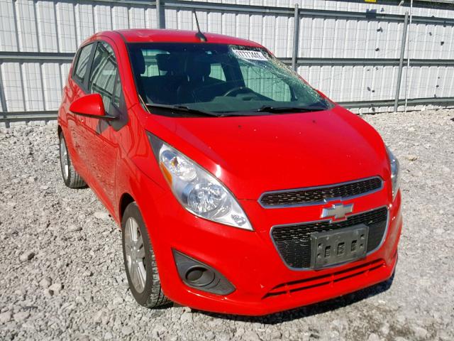 KL8CD6S92DC531617 - 2013 CHEVROLET SPARK 1LT RED photo 1