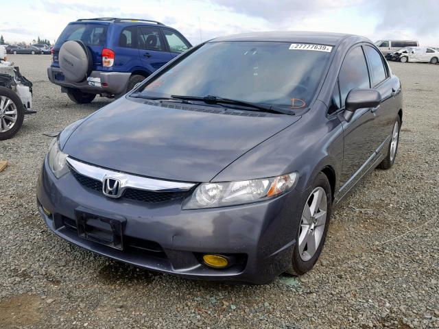 2HGFA1E6XBH511953 - 2011 HONDA CIVIC LX-S GRAY photo 2