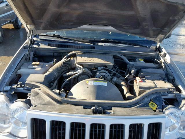 1J4PR4GK5AC136296 - 2010 JEEP GRAND CHER SILVER photo 7