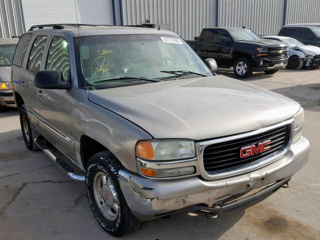 1GKEK13Z82R244224 - 2002 GMC YUKON GRAY photo 1