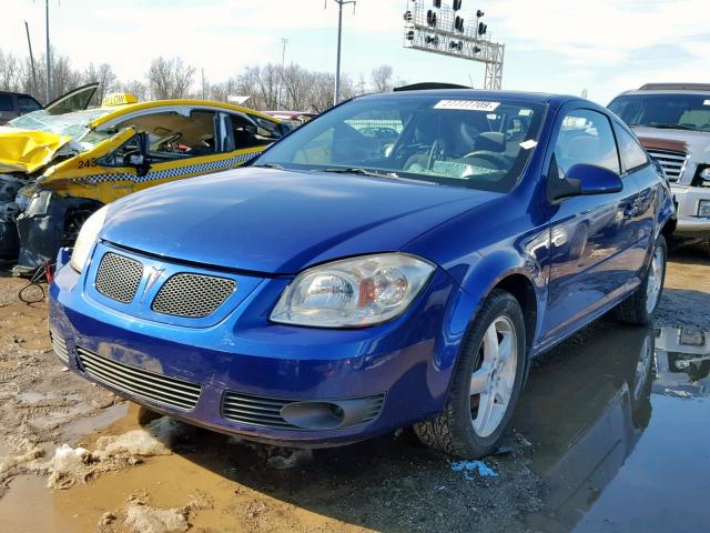 1G2AL18F577159581 - 2007 PONTIAC G5 BLUE photo 2