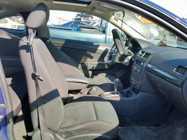 1G2AL18F577159581 - 2007 PONTIAC G5 BLUE photo 5