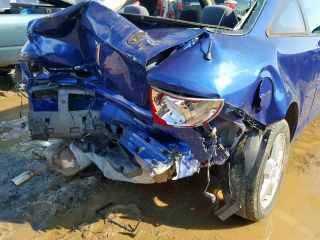 1G2AL18F577159581 - 2007 PONTIAC G5 BLUE photo 9