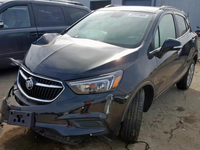 KL4CJESB8JB590597 - 2018 BUICK ENCORE PRE BLACK photo 2