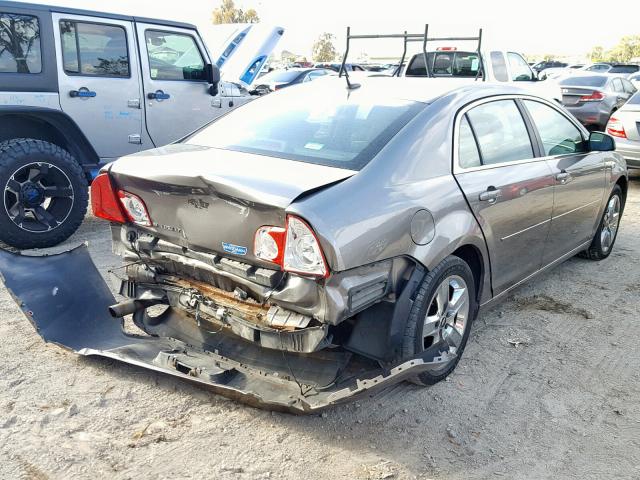 1G1ZC5EBXA4116704 - 2010 CHEVROLET MALIBU 1LT 棕色 照片 4