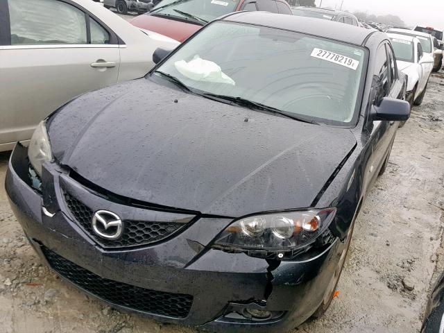 JM1BK32F591239220 - 2009 MAZDA 3 I BLACK photo 2