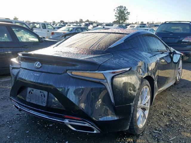 JTHHP5AY8JA003495 - 2018 LEXUS LC 500 BLACK photo 4