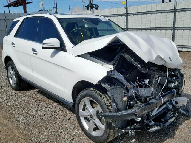 4JGDA5HBXJB127518 - 2018 MERCEDES-BENZ GLE 350 4M WHITE photo 1