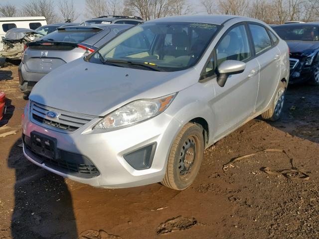 3FADP4AJ2CM104993 - 2012 FORD FIESTA S SILVER photo 2