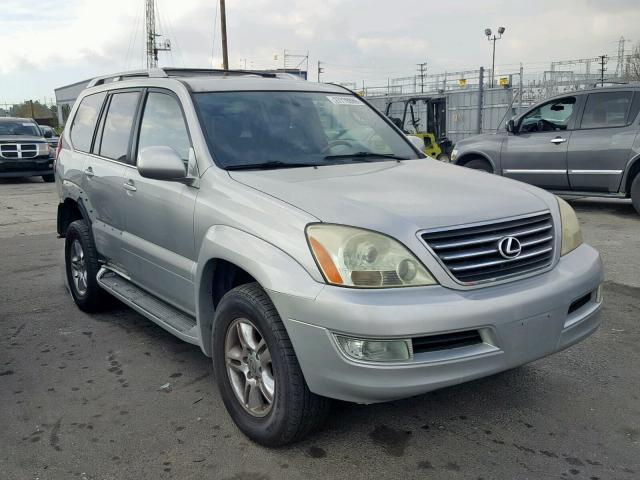 JTJBT20X750069474 - 2005 LEXUS GX 470 SILVER photo 1