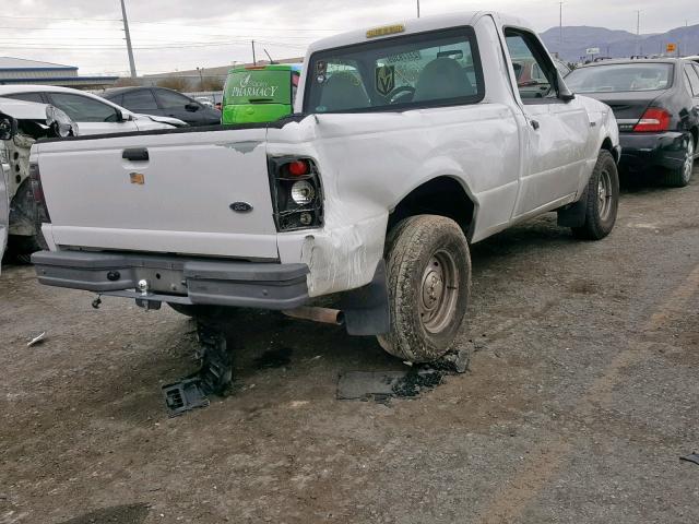 1FTYR10C0YPB31005 - 2000 FORD RANGER WHITE photo 4