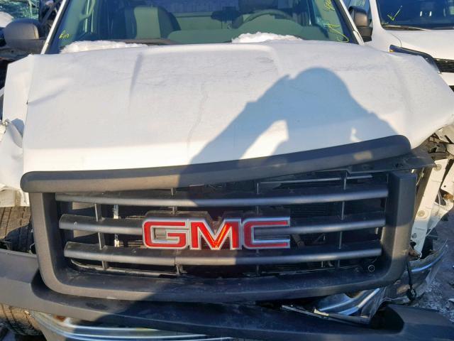 1GTEC14X38Z207287 - 2008 GMC SIERRA C15 WHITE photo 7