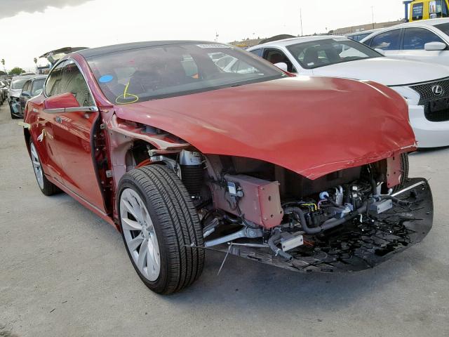 5YJSA1E29HF234205 - 2017 TESLA MODEL S Բորդո լուսանկար 1