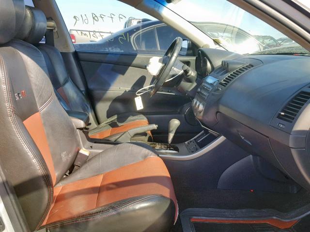 1N4BL11D76C208509 - 2006 NISSAN ALTIMA SE SILVER photo 5