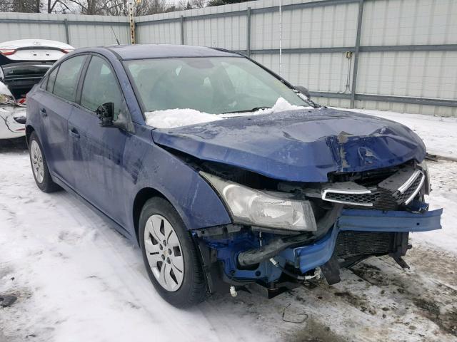 1G1PA5SH5D7221823 - 2013 CHEVROLET CRUZE LS BLUE photo 1