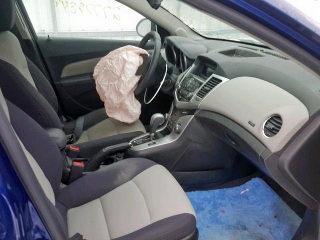 1G1PA5SH5D7221823 - 2013 CHEVROLET CRUZE LS BLUE photo 5