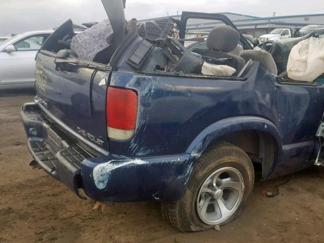 1GNCS18W22K139468 - 2002 CHEVROLET BLAZER BLUE photo 9